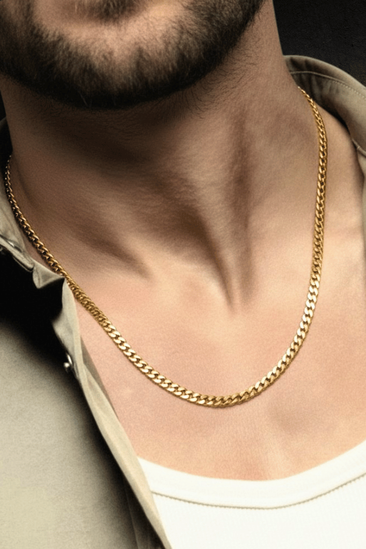 Cadena Miami Cuban Oro 5mm