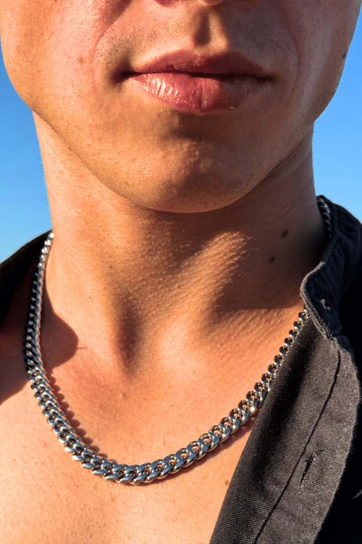Cadena Cuban Link 8mm