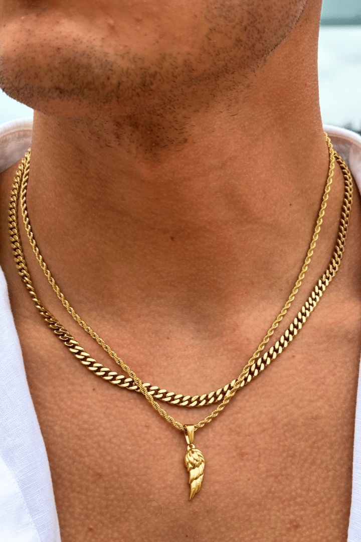 Cadena Miami Cuban Oro 5mm