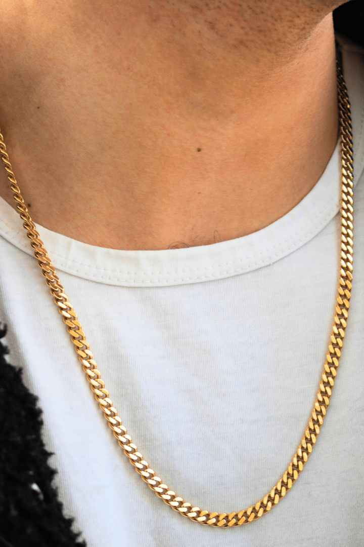 Miami cuban OT Link Set (Oro)