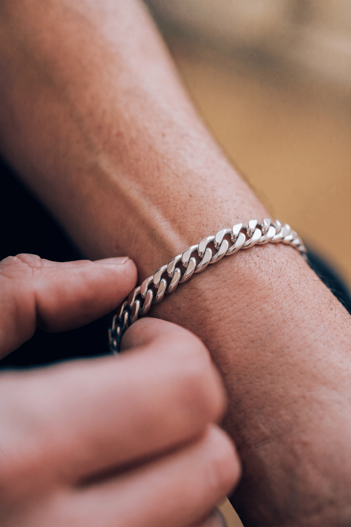 Pulsera Cuban 8mm