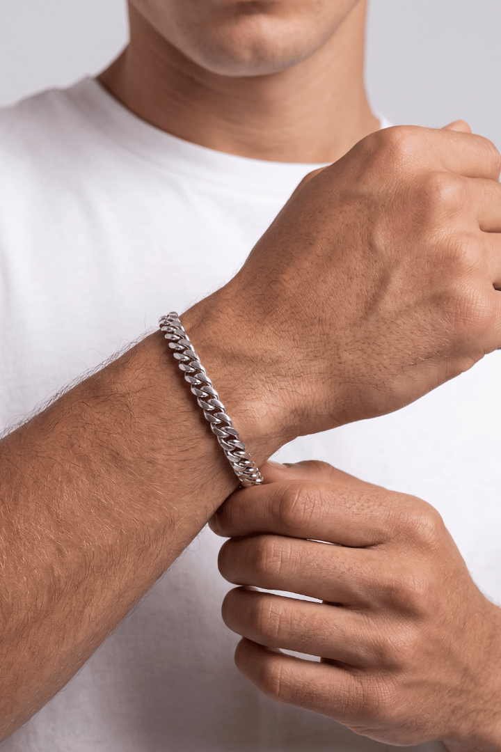 Pulsera Cuban 8mm
