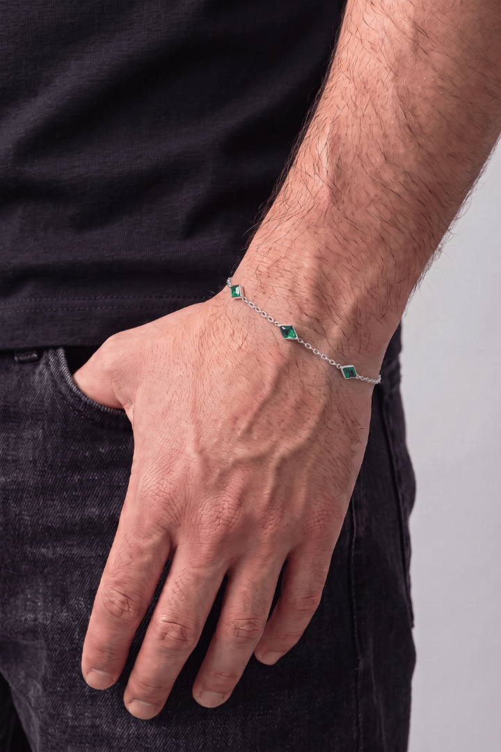 Pulsera Green Gem