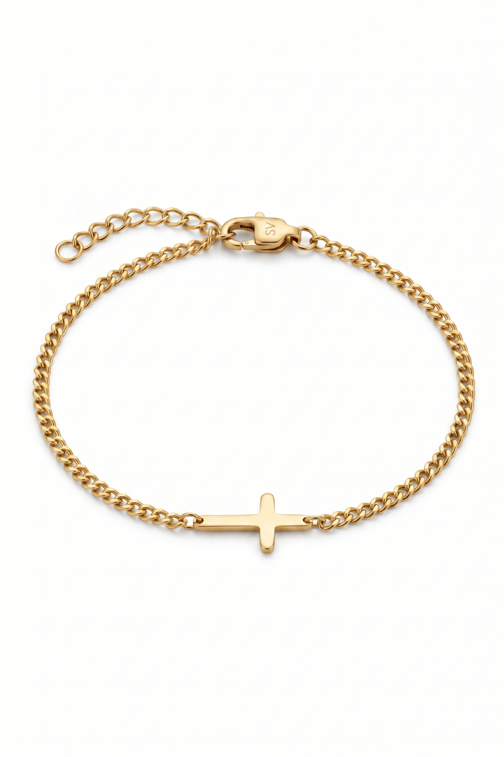 Pulsera Faith Oro