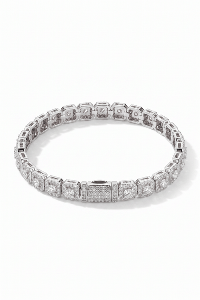 Pulsera Square Tennis 5mm