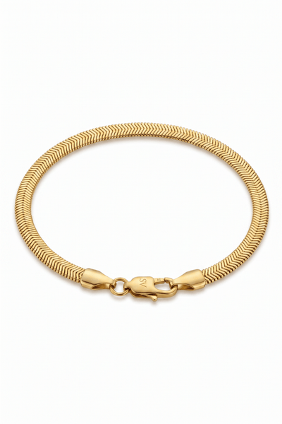 Pulsera Viper 4mm Oro