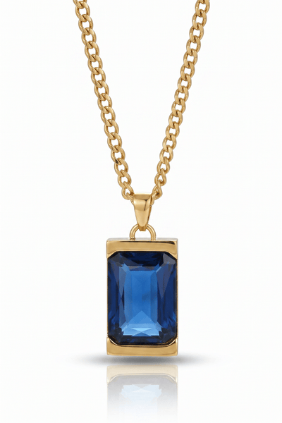 Vault Blue Pendant Oro