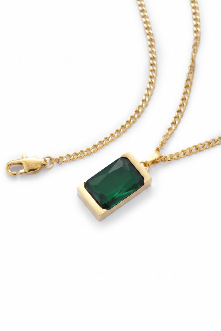 Vault Green Pendant Oro