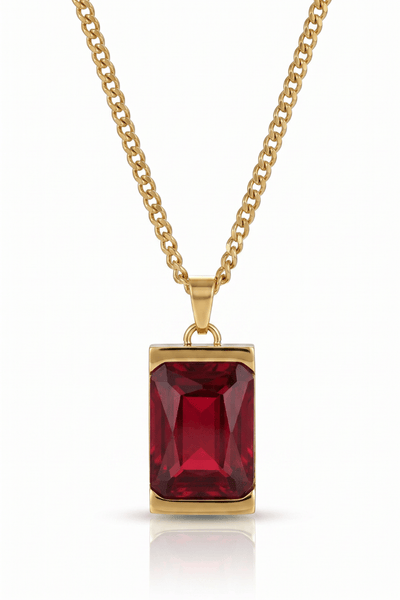 Vault Red Pendant Oro