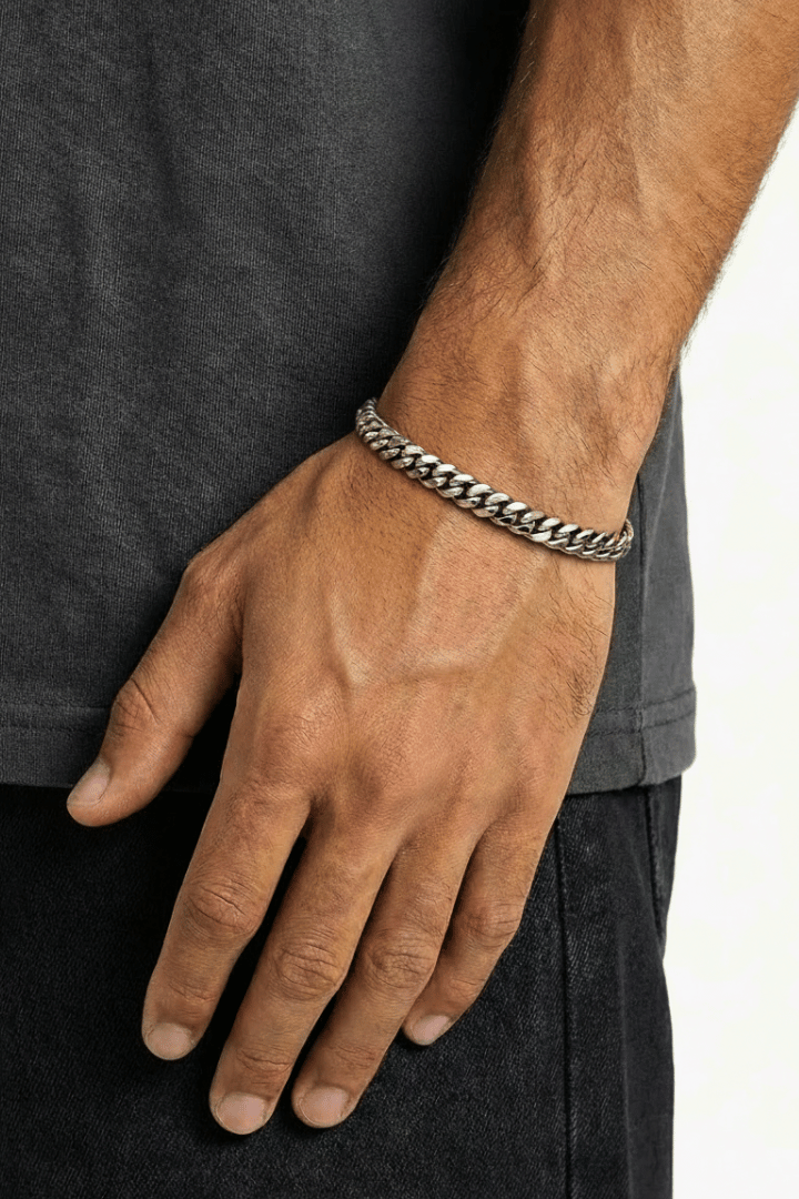Pulsera Cuban 8mm